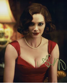 April Bowlby autograph