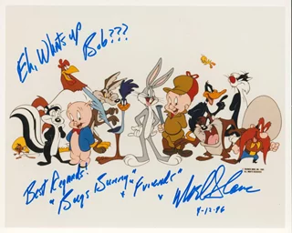 Mel Blanc autograph