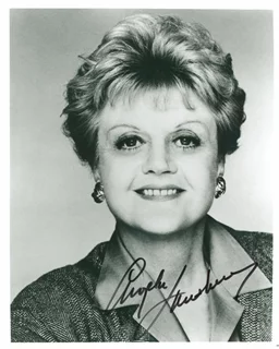 Angela Lansbury autograph
