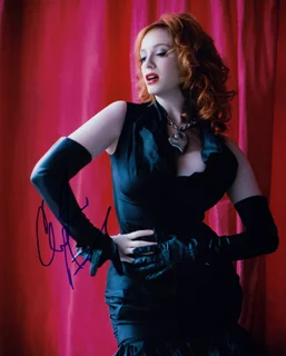 Christina Hendricks autograph