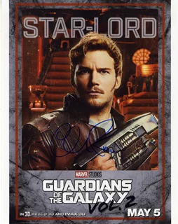 Chris Pratt autograph