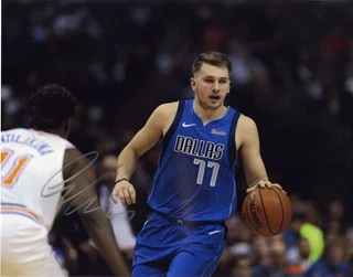 Luka Doncic autograph