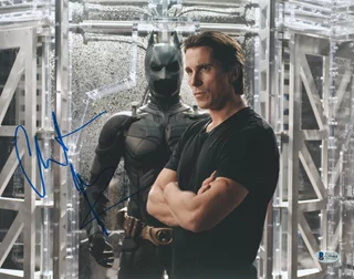 Christian Bale autograph