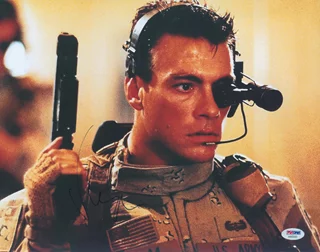 Jean-Claude Van Damme autograph