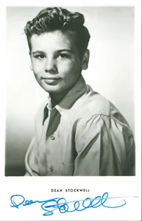 Dean Stockwell autograph
