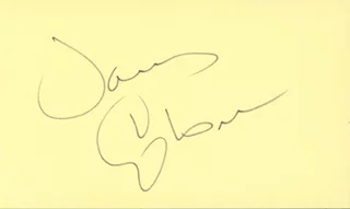 James Coburn autograph