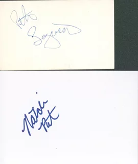 Jackie autograph