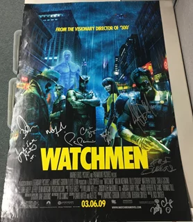 Watchmen autograph