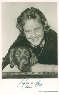 Maria Schell autograph