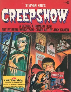George Romero autograph