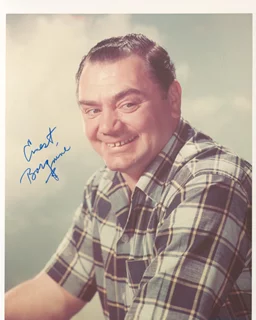 Ernest Borgnine autograph
