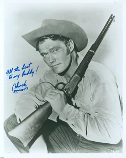 Chuck Connors autograph