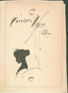 Harrison Fisher autograph