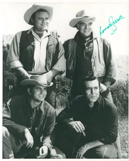 Lorne Greene autograph