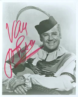 Van Johnson autograph
