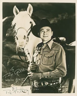 Tex Ritter autograph