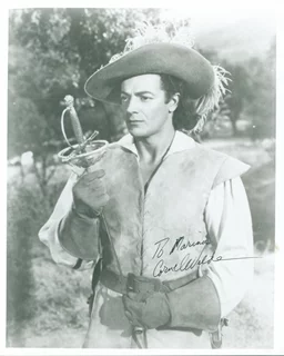 Cornel Wilde autograph