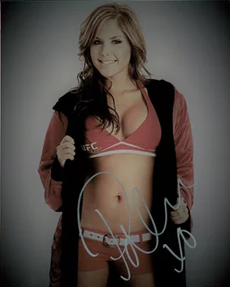 Brittney Palmer autograph
