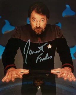 Jonathan Frakes autograph