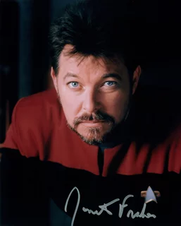 Jonathan Frakes autograph