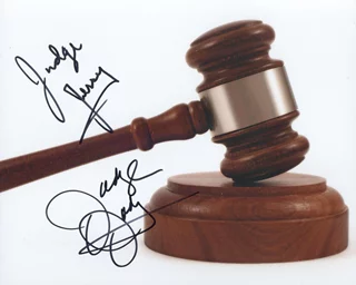 Judge Judy autograph