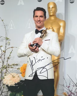 Matthew McConaughey autograph