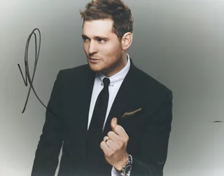 Michael Buble autograph