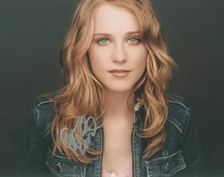 Evan Rachel Wood autograph