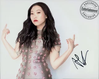 Awkwafina autograph