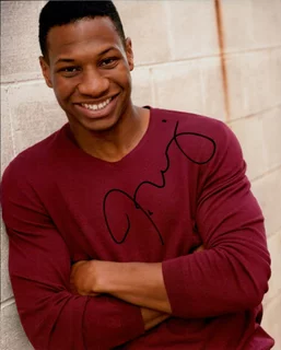 Jonathan Majors autograph