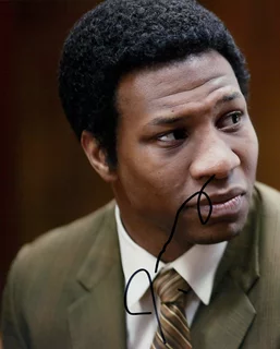 Jonathan Majors autograph