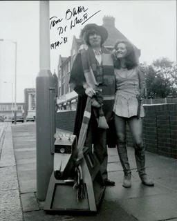Tom Baker autograph