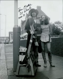 Tom Baker autograph