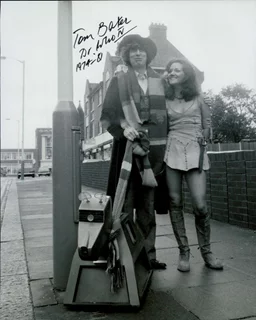 Tom Baker autograph