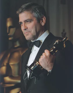 George Clooney autograph
