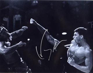 Jean-Claude Van Damme autograph