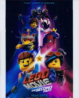 The Lego Movie 2: The Second Part autograph