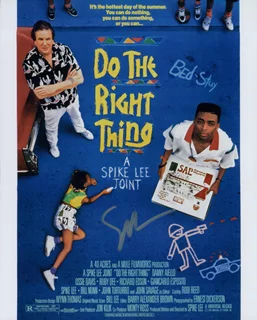Spike Lee autograph