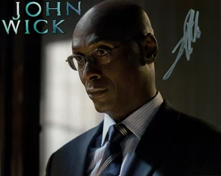 Lance Reddick autograph
