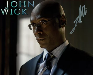Lance Reddick autograph