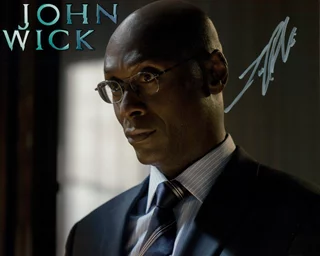 Lance Reddick autograph