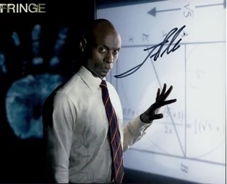 Lance Reddick autograph