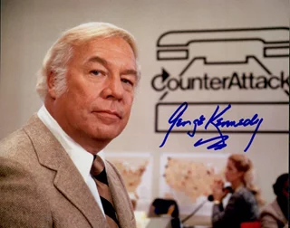 George Kennedy autograph