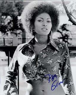 Pam Grier autograph