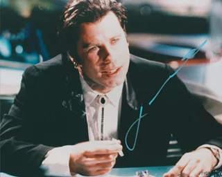 John Travolta autograph