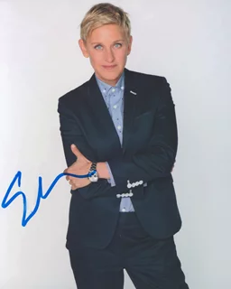 Ellen DeGeneres autograph