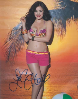 Lucy Hale autograph