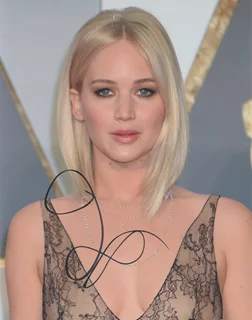 Jennifer Lawrence autograph