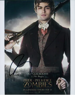 Douglas Booth autograph