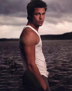 Brad Pitt autograph